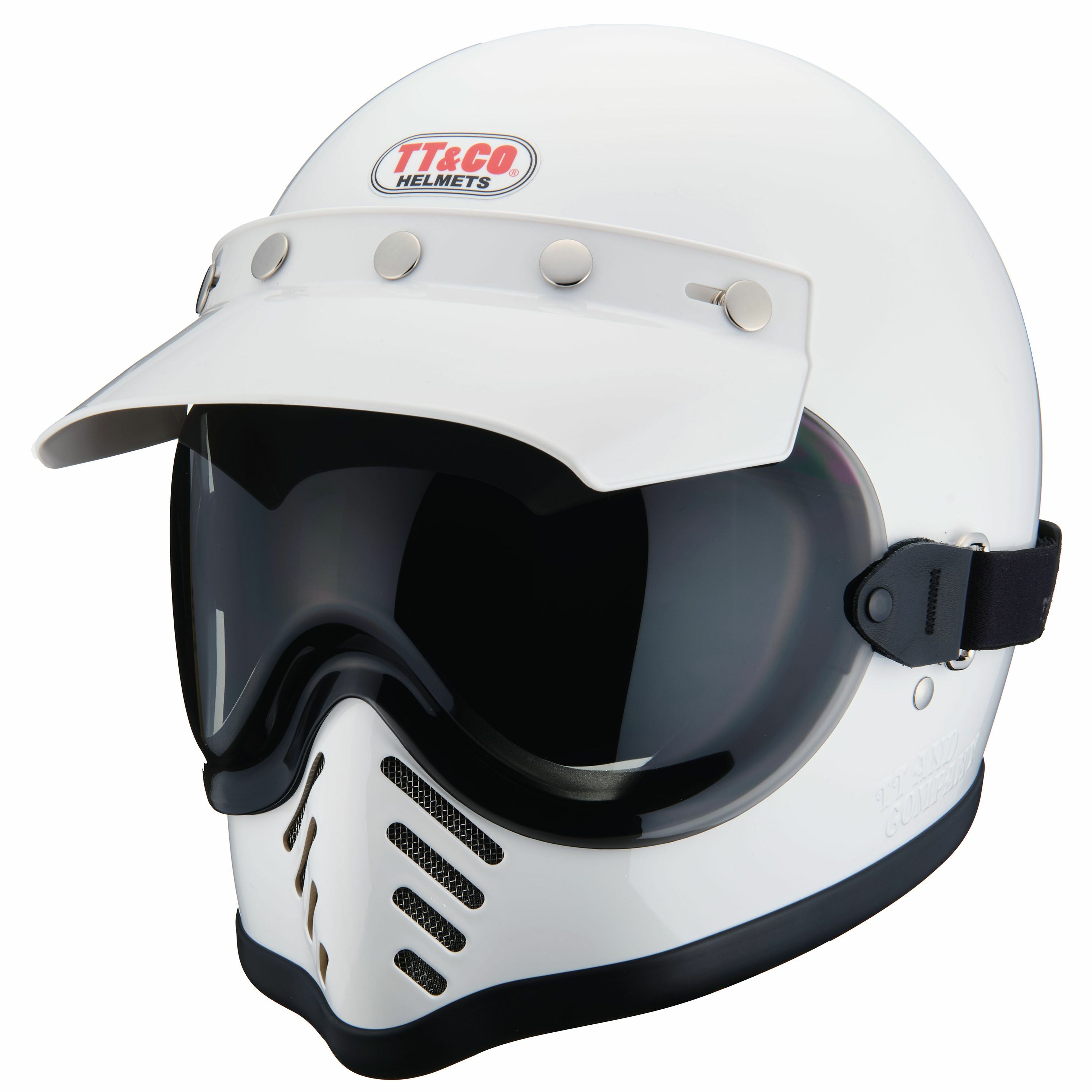 TT&CO 新品未使用ゴーグル ライトスモーク モトモト3 SG/DOT専用 TT&CO. ゴーグル ライトスモーク モトモト3 SG/DOT 専用