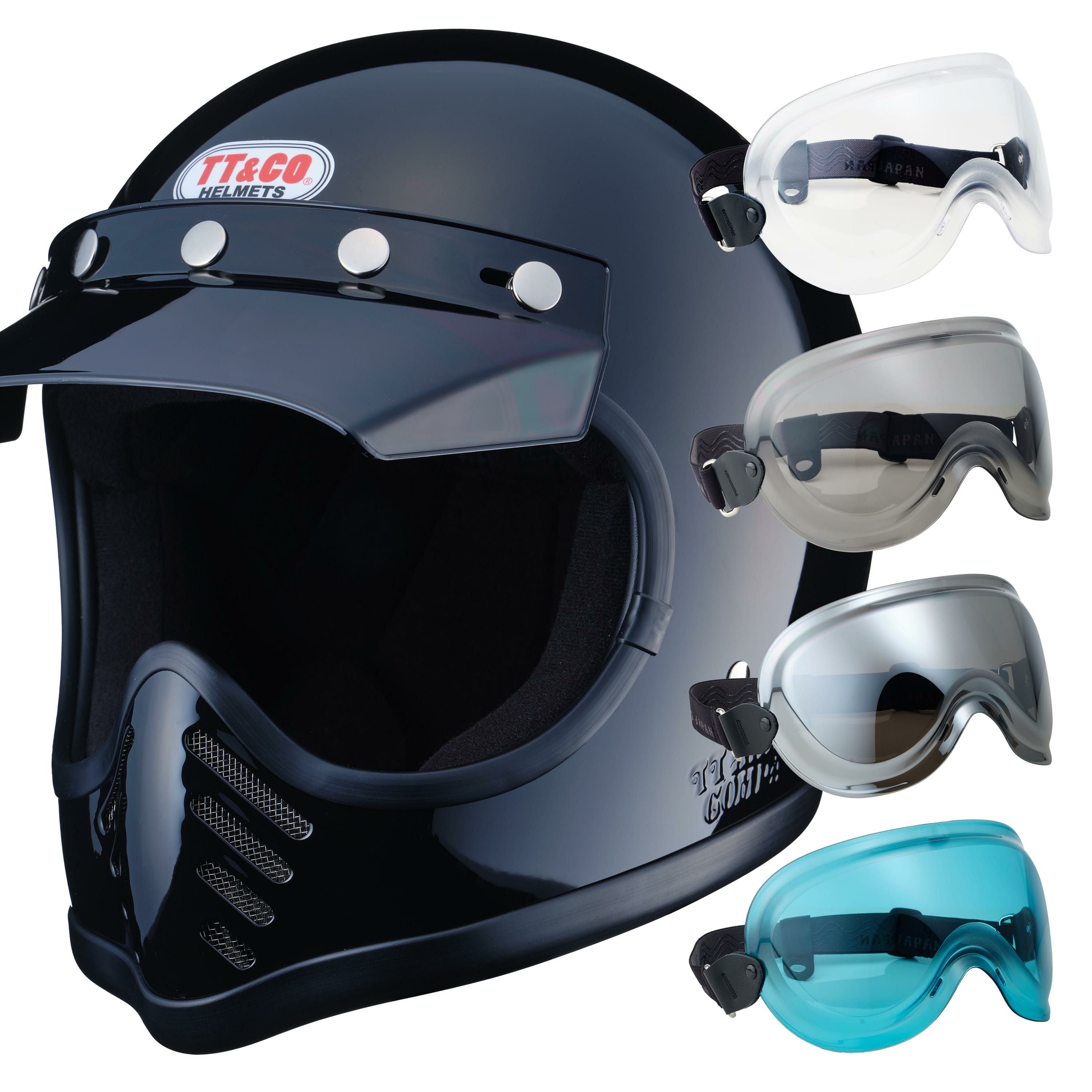 TT&CO. モトモト3 SG／DOT スモールフルフェイス