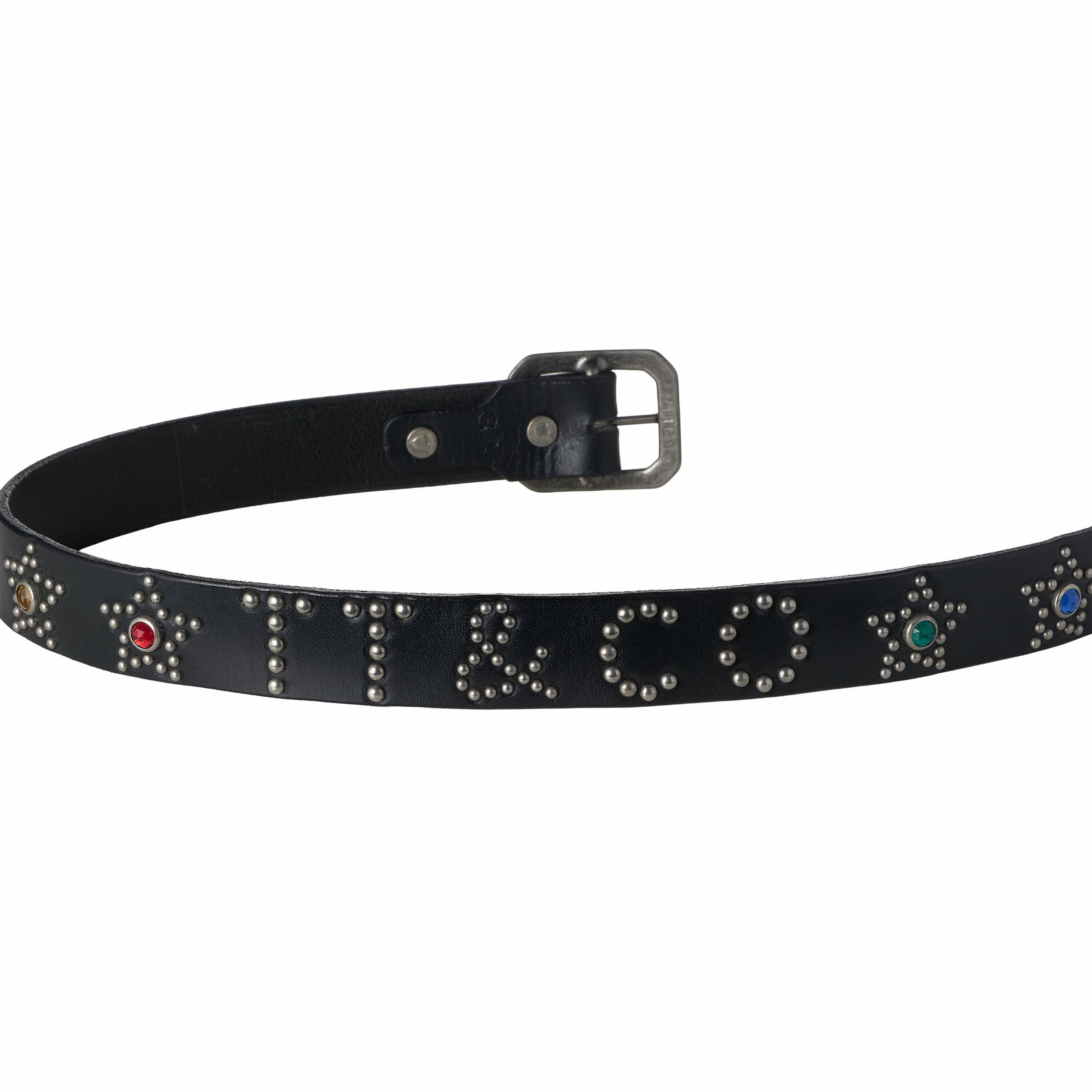 HTC × TT&CO. Genuine Leather Studded Belt - Limited Edition