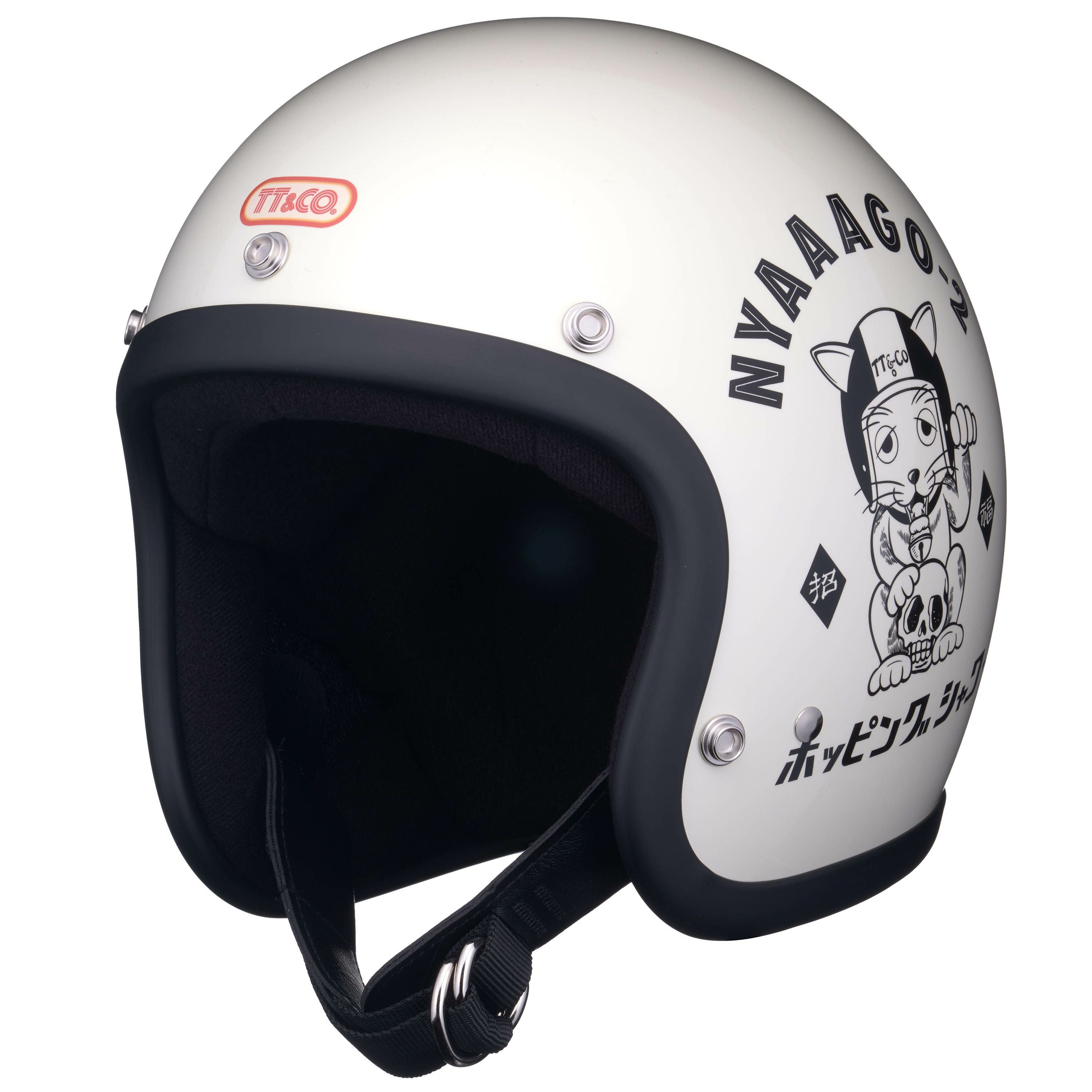 TT&CO. スーパーマグナム NYAAGO 2 スモールジェットヘルメット