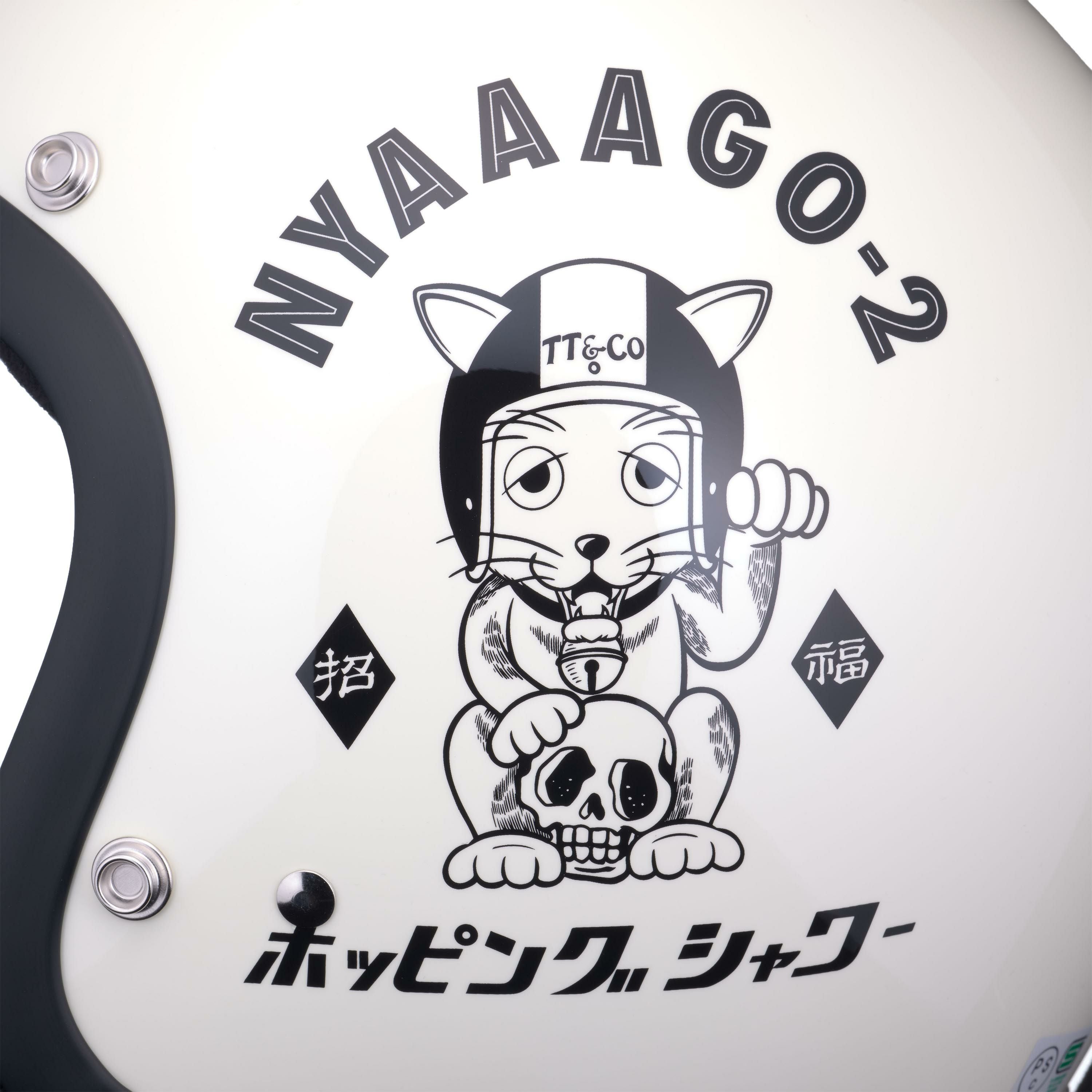 TT&CO. スーパーマグナム NYAAGO 2 スモールジェットヘルメット