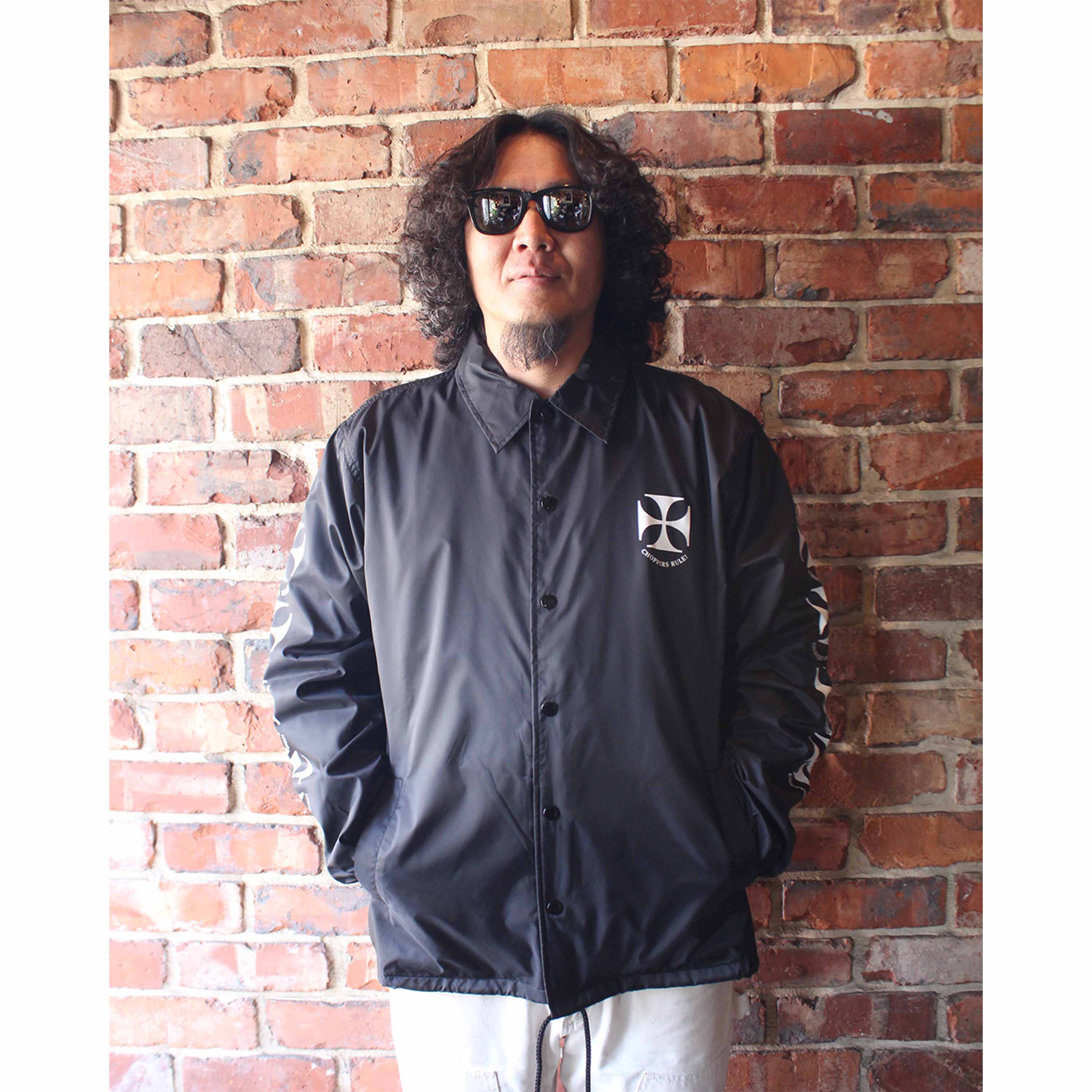 CR! Nylon Coach Jacket