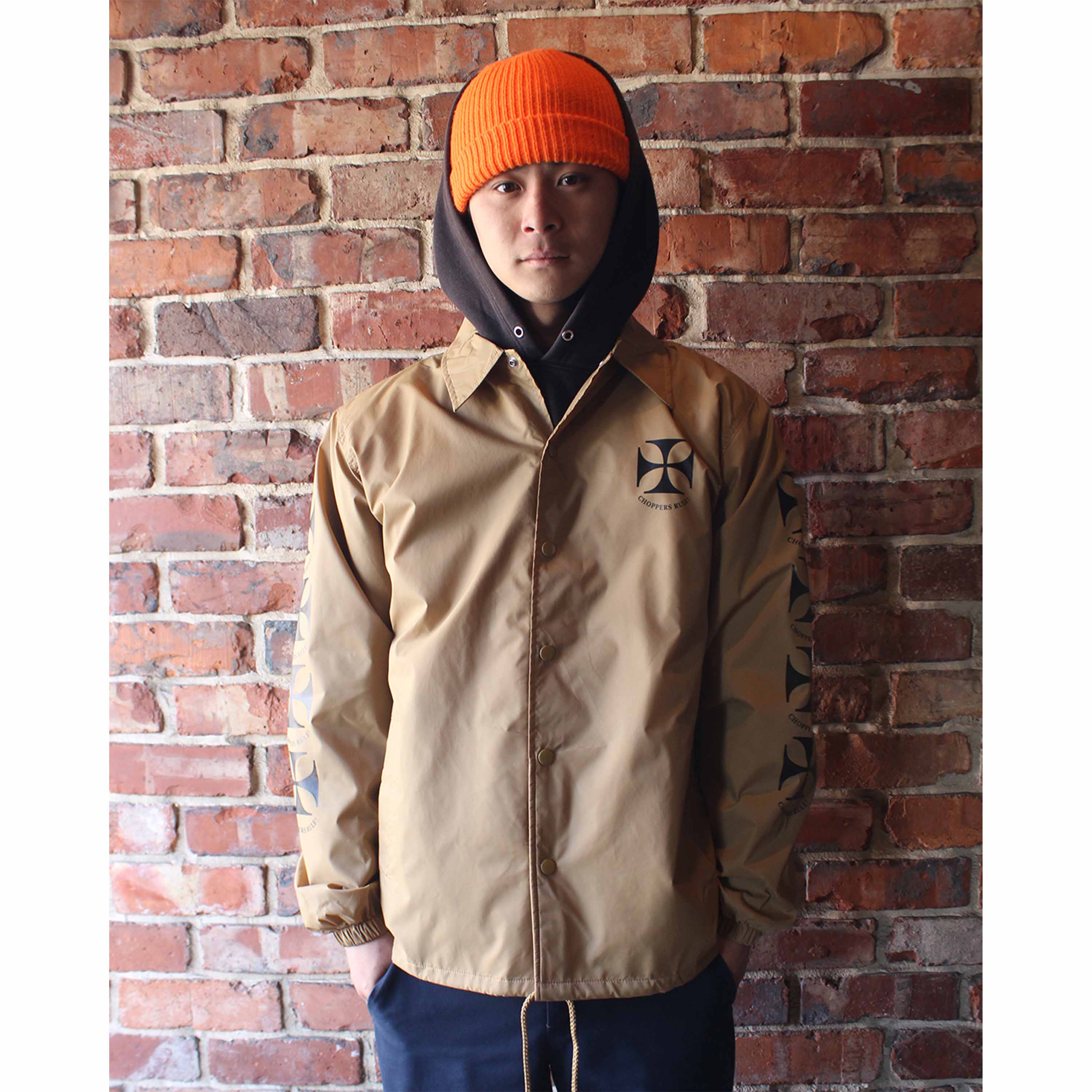 CR! Nylon Coach Jacket