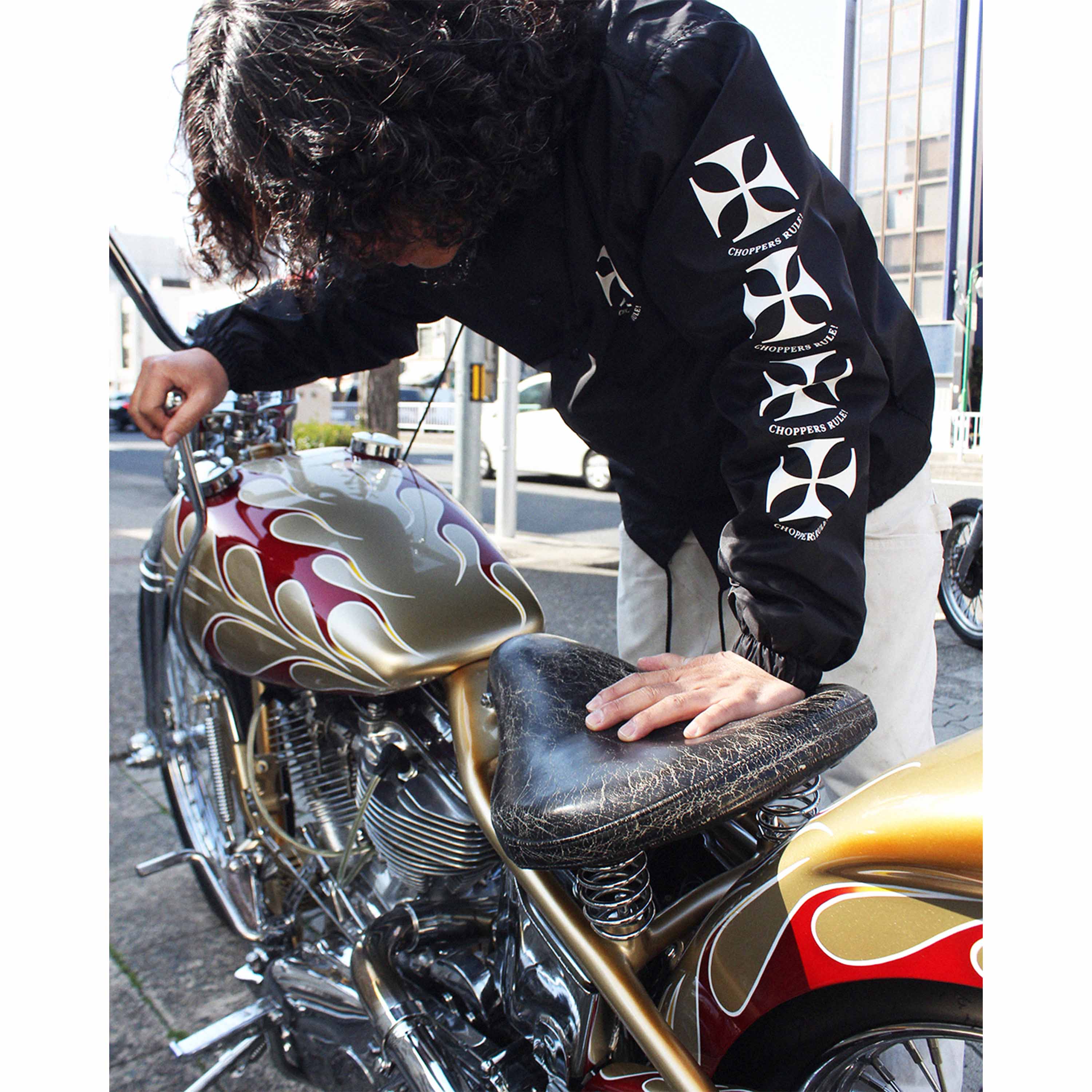 CR! Nylon Coach Jacket