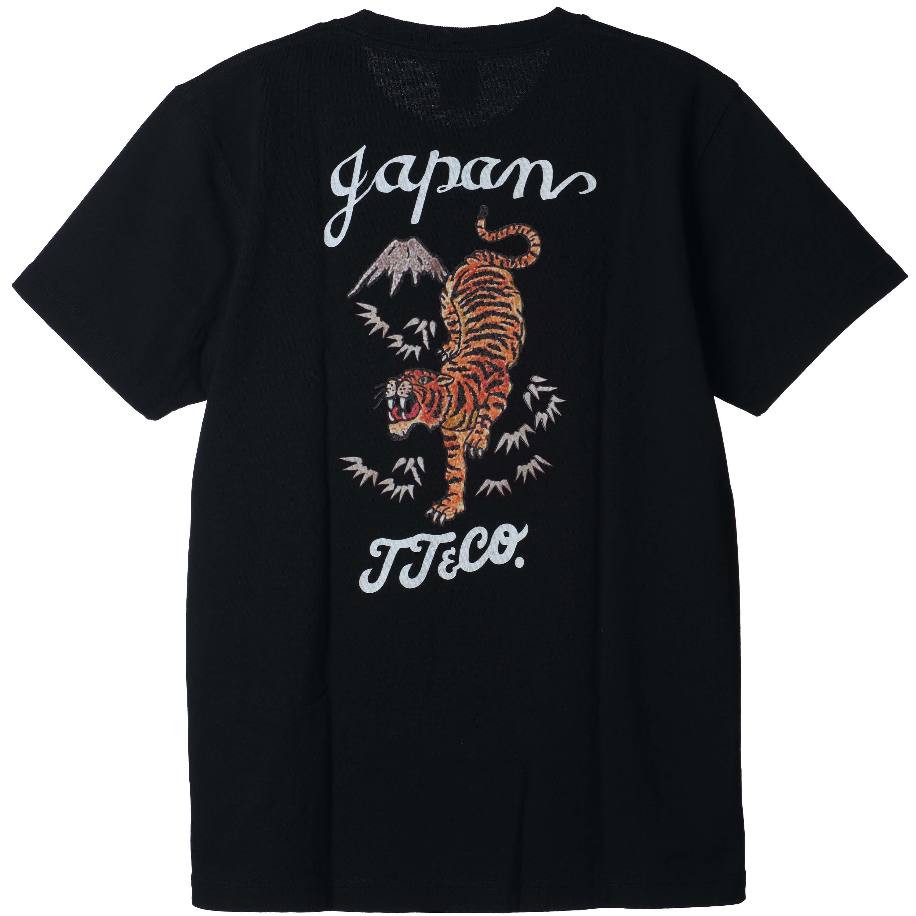 TT&CO. The Tiger Black Tシャツ ブラック